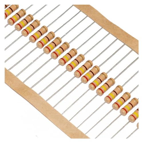 TSIOHKBS 20pcs 1W Carbon Film Resistor 1.8 2 2.2 18 20 22 180 200 220 Ohm R K 5% Resistance 1R8 2R 2R2 20R 22R 220R 2.2K 22K 220K 0.1R-1M (CF 1W 36K 20pcs)