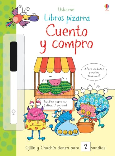 Cuento y compro (Libros pizarra para practicar)