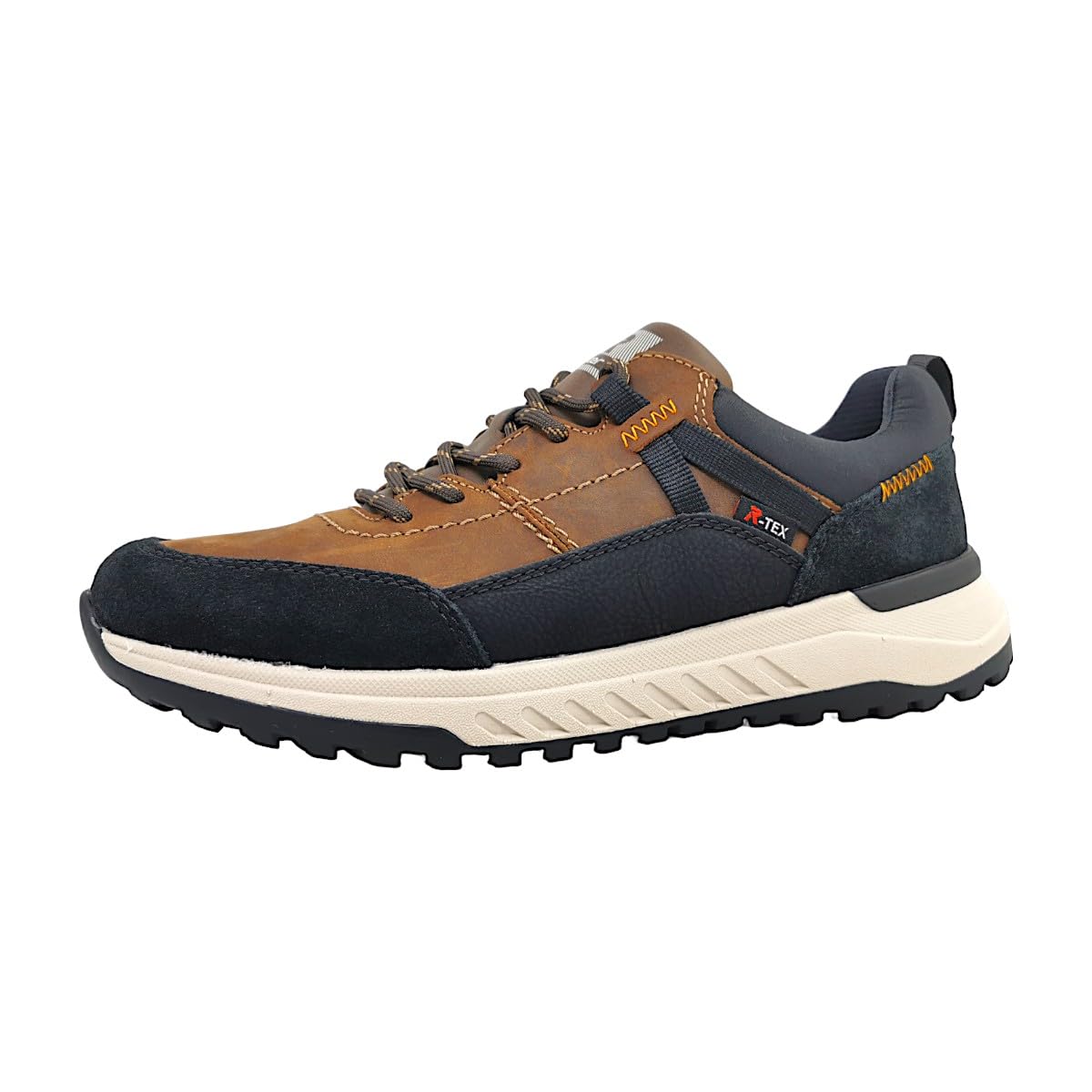 Rieker Evolution Herren Schnürhalbschuh in schwarz