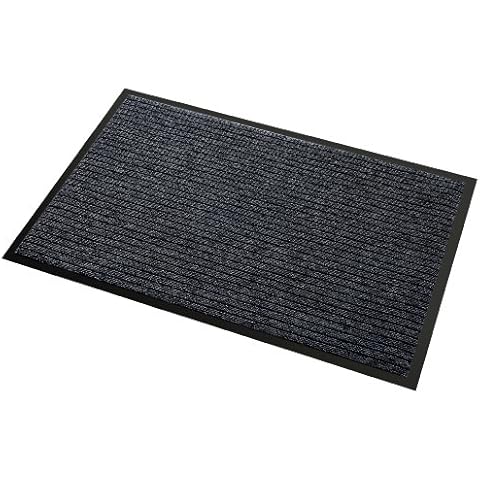 Alfombra 3M Nomad Duradera Absorbente con Fibras de Construcción en Bucle, Ref. 453630, 900x600mm - Negra Cover