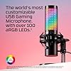 HyperX QuadCast 2 S – USB Microphone, with RGB Lighting, Streaming and Podcasting, with On-Board Controls, LED Lighting, Removable Shock Mount, PC, Mac, USB-C - Black #4