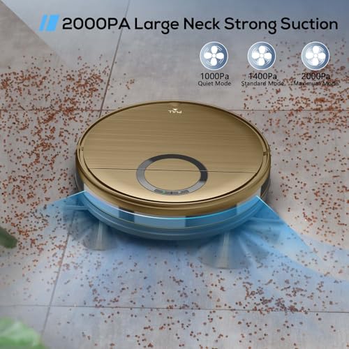 Robot Vacuum and Mop Combo with Self-Empty Base