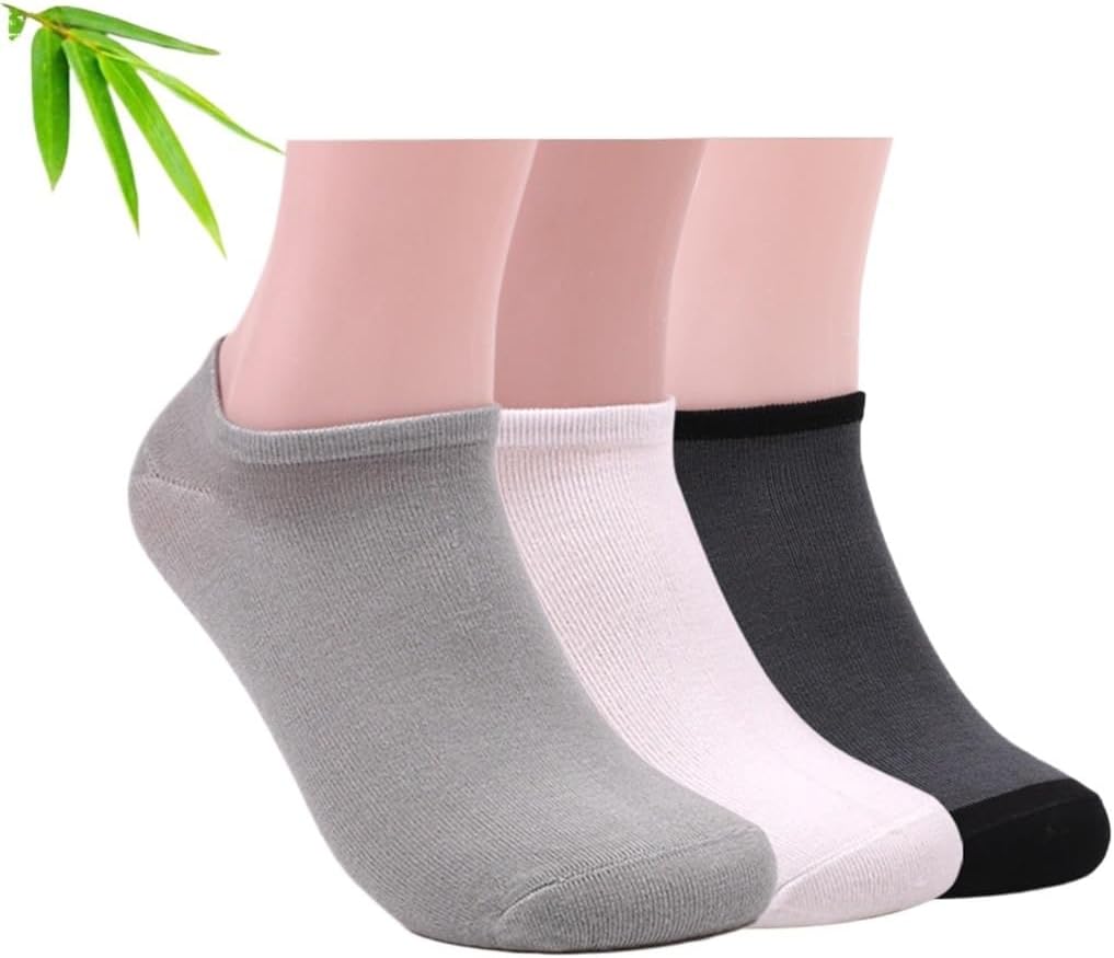 5 Pairs Men's Fiber Socks Business Short Ankle Socks Male Sock