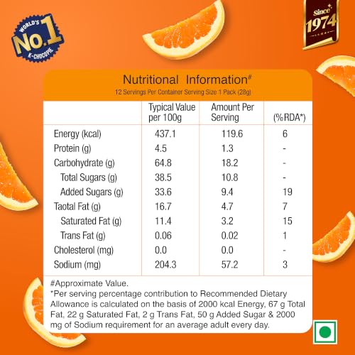 Image of ORION Orange Choco Pie (12pies)|Centre-Filled Chocolate Biscuit
