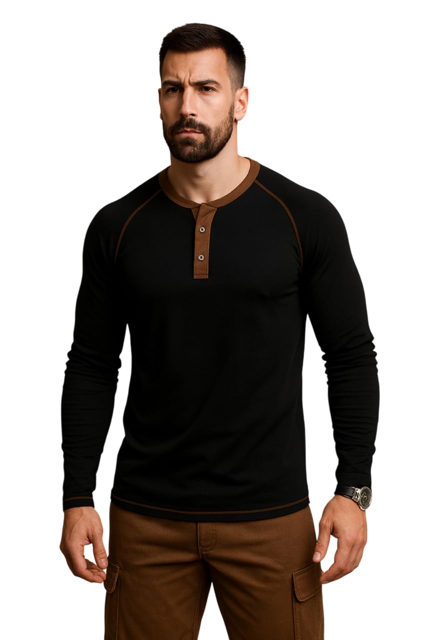the dry state Men Basic Fit Full Sleeve T-Shirt-picture-36