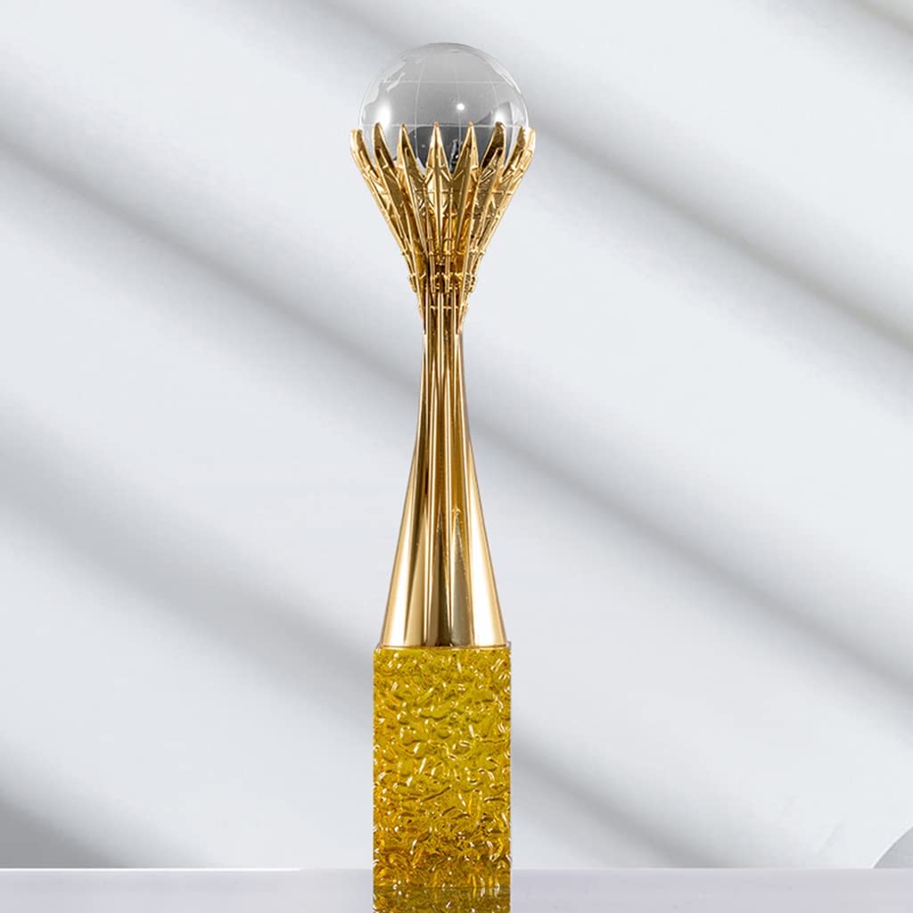 Pokale, Medaillen Auszeichnungen Goldmetallische Kristalltrophäe Meistertrophäe des Sportwettbewerbs Gravur Trophäe International Sports League Film Festival Award Trophäe Pokale
