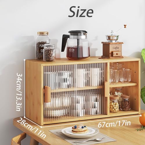 Armoire de rangement en bois jaune pour optimiser les petits espaces - 2