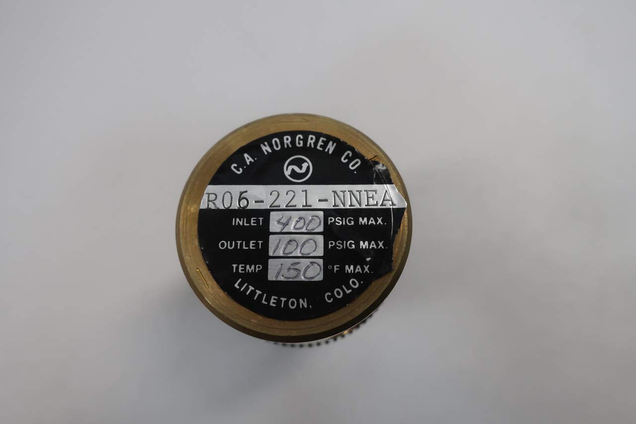 NORGREN R06-221-NNEA Pneumatic Regulator 1/8IN 400PSI