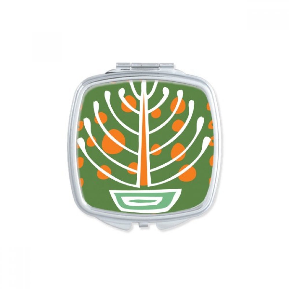 Miroir compact portable avec double face pour un maquillage précis au quotidien
