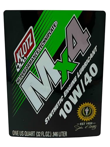 Aceite Sintético para Motor 10W-40 Klotz MX-4 2 Pack miniatura 4