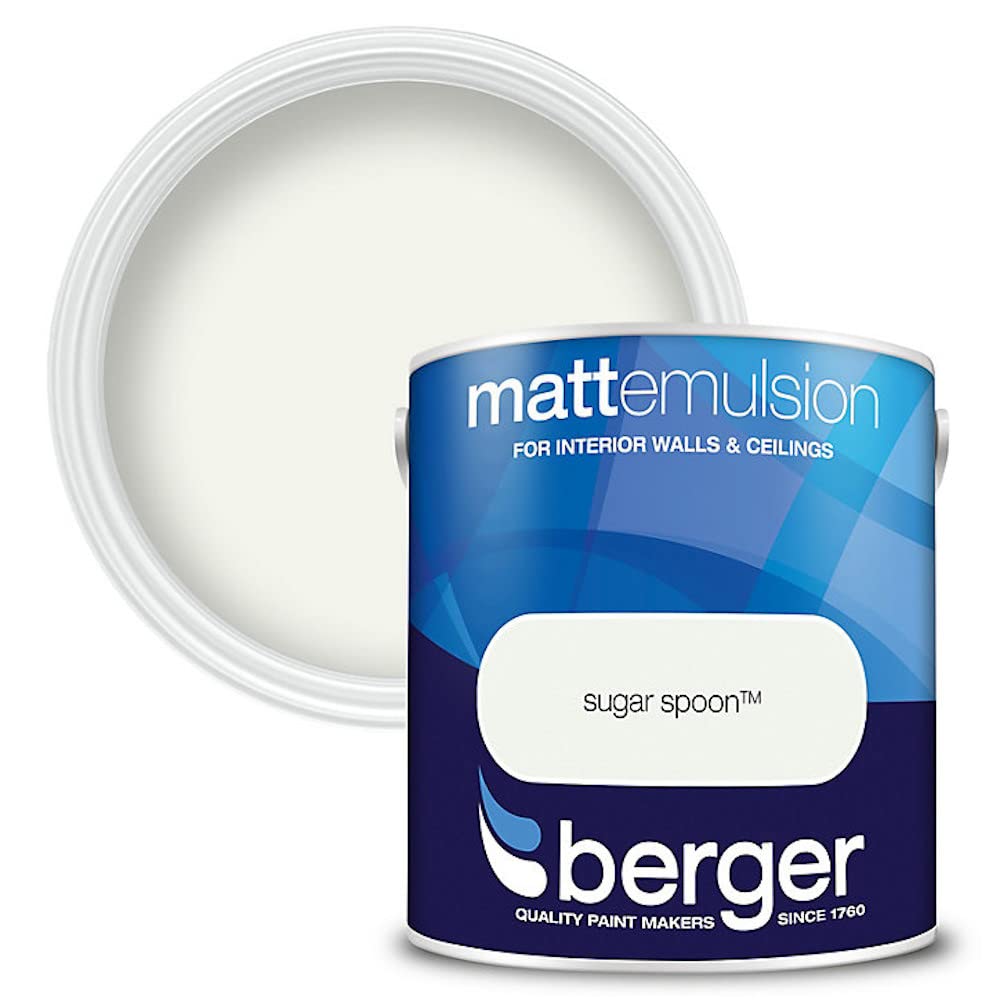 Berger Walls & Ceilings Sugar Spoon Matt Emulsion Paint 2.5L