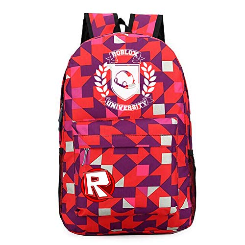 NINIUBAL Unisex Roblox Estudiantes Mochila de Colegio Viaje Mochilas Escolares Juveniles