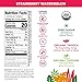 OCA ZERO Strawberry Watermelon, Organic energy drink, zero sugar, gluten-free, vegan plant-based, 12 Fl Oz (12-pack)