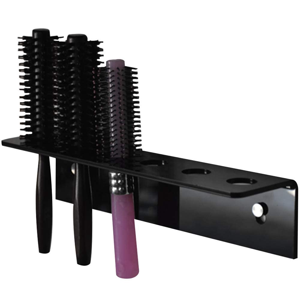 Amazon｜HIGHAWKヘアブラシ収納ラック ロールブラシホルダー 壁掛け