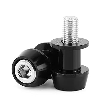 Generic Swing arm Spool, CNC Swing arm Spool CNC Slider Stand, Durable Aluminum Alloy(10MM Black)'