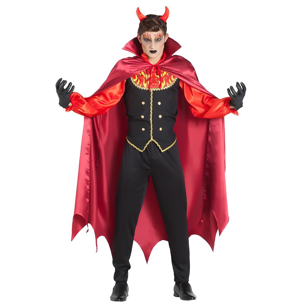 Boland 79244 Adult Devil Lord Costume, Multi-Coloured, XL
