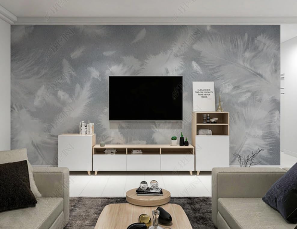 Papier peint intissé bleu watercolor 450x315 cm poster géant mural pour salon et chambre