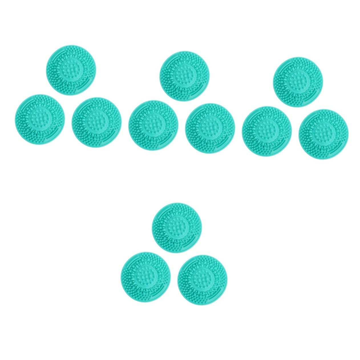 FRCOLOR 12 bicchieri per pennelli da trucco, in silicone, strumento per il lavaggio di pennelli da trucco, per il trucco e il trucco