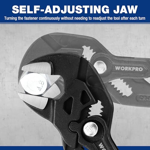 WORKPRO 7-Inch Adjustable Pliers