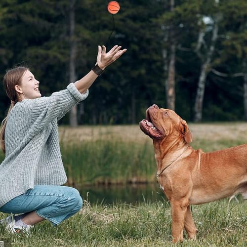 1 Stücke Weicher Ball Handgelenk Ball Mit Schnur, 6cm Handgelenk Return Ball, Ball An Der Schnur Springball Hüpfball, Handgelenk Ball Gummi Bouncy Ball, Sport Erwachsene