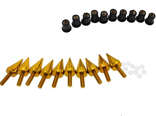 Miniatura 4 de PROCNC - Tornillos para parabrisas de motocicleta, tuercas de tornillo para Honda CBR 600rr 1000rr para Suzuki GSXR 600 750 1000 para Yamaha R1 R6