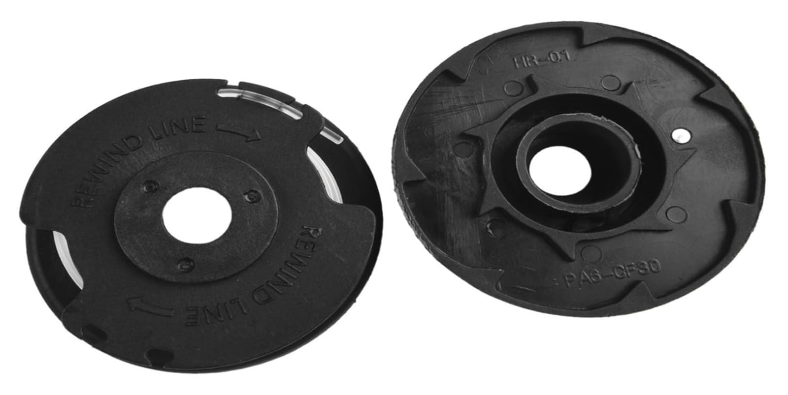 Hyper Tough Wymienna szpula żyłki trymera, 6 szt. 0,065 cala x 16,4 stopy, pojedyncza żyłka do podkaszarki żyłkowej HT19-401-003-06 HT19-401-003-07