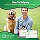 Lnicez Hunde-Tracker, Haustier Tracker mit Hundehalsband Tracker Halter, Hunde Tracker ohne monatliche Gebühren für Standortverfolgung, Arbeit mit Find My, Not GPS Tracker - Nur iOS