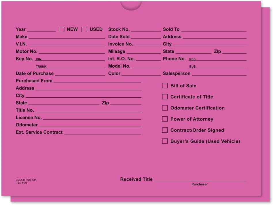 Deal Jackets - Record Envelopes - Pkg of 100 (Salmon)