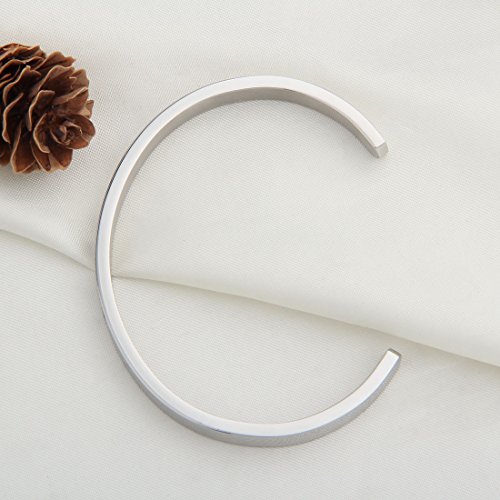 WUSUANED Religious Jewelry WWJD Cross Cuff Bracelet Bangle First Communion Gift4