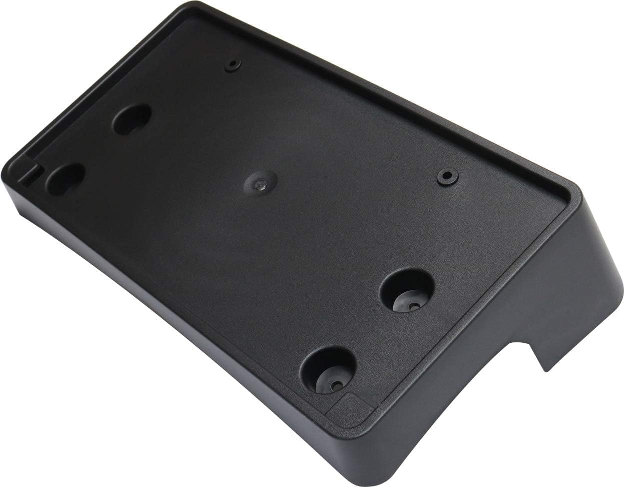 DAT AUTO PARTS Front Bumper Cover License Plate Frame Tag Mounting Bracket Holder Replacement for 2013-2017 Buick Enclave Black Textured Plastic GM1068161 22757026