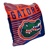 Northwest NCAA Florida Velvet Pillow 16" x 16", Stripes