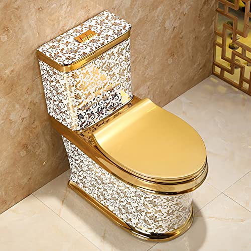 Inodoro de descarga dual sifónico para baño de hotel, inodoro de cerámica silencioso, altura universal 710x390x740mm miniatura 5