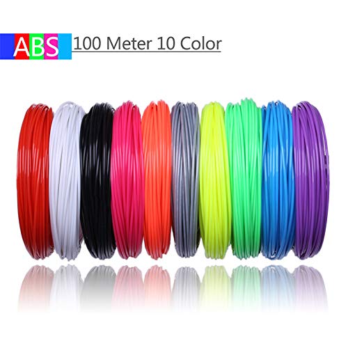 3D Pen Plastic ABS Filament 1.75mm 20 Meter 20 Colors 3 D