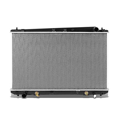 Image of DNA Motoring OEM-RA-2153 1-Row OE Style Aluminum Cooling Radiator Replacement Compatible with 98-03 Sienna AT, 28-11 /16 inch W X 17-11 /16 inch H X 1 inch D, 1-3 /8 inch Inlet, 1-3 /8 inch Outlet