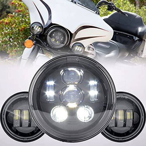 Super luminosi, visibilità superiore: fascio luminoso super intenso. Per illuminare la notte. Ottima distanza di irradiazione.