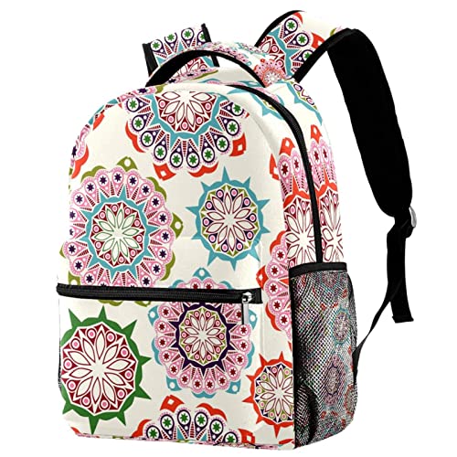 Sac à dos de voyage motif ancre nautique avec porte-bouteille intégré