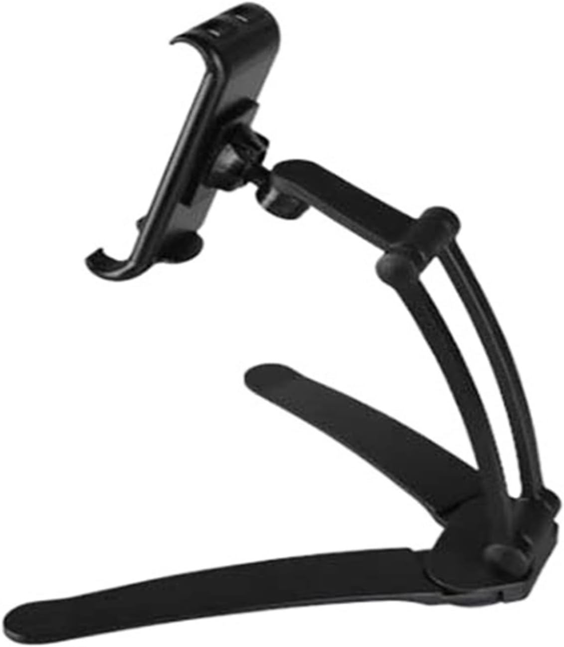 CCB-2 Aluminum 4"-10.5" Tilt Down Phone Cabinet Mount LCD Wall Rack Ceiling Bracket 360 Rotate(White)