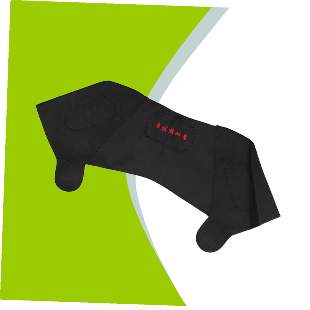 Self-heating Breathable Shoulder Support Strap for Rotator Cuff Relief and Stabilization Large Size Black Shoulder Brace for Injury