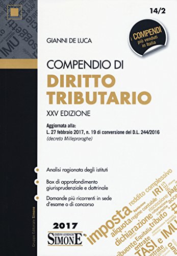 Compendio di diritto tributario Compendio di diritto tributario