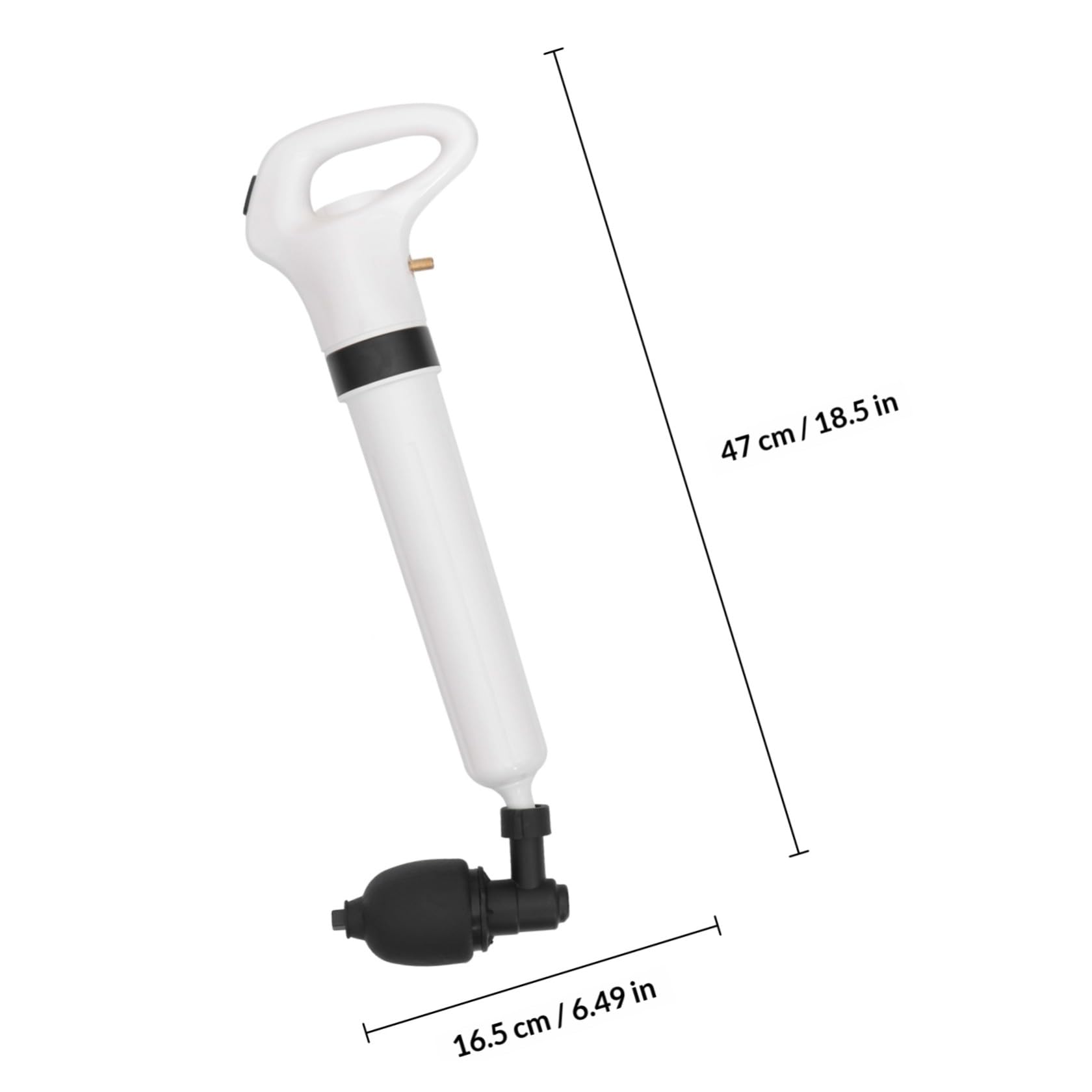 GALPADA Stura Scarichi WC e Lavandino Bianco in ABS, Set Professionale per Rimuovere Ostruzioni e Residui, per Bagno e Casa