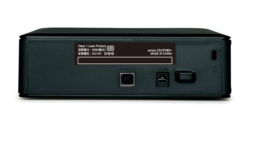 【ほぼ新品】BUFFALO 外付けDVD±R/RWドライブ DVM-D16U2 41V360ACBWL.jpg_BO30,255,255,