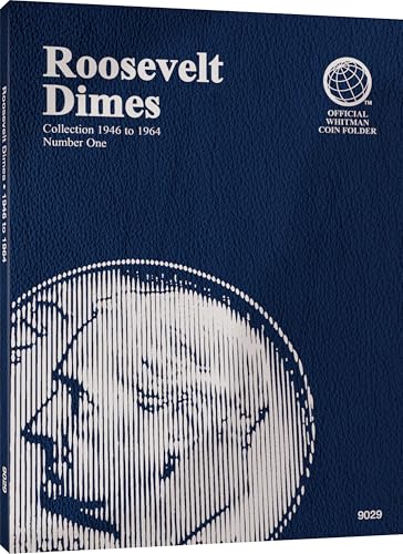Roosevelt Dimes Folder 1946-1964 (Official Whitman Coin Folder)