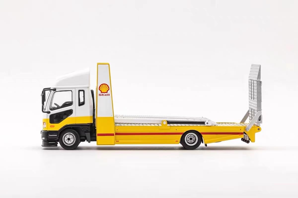 三菱ファイターミニカー　2個セット GCD 1/64 三菱ふそうファイター (1024) /クレーン付き 付属品