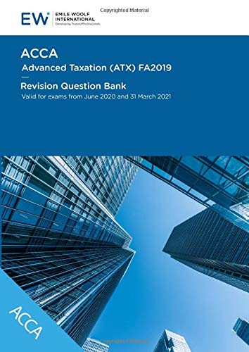 ACCA Advanced Taxation (ATX) FA2019 RQB - 2020-21