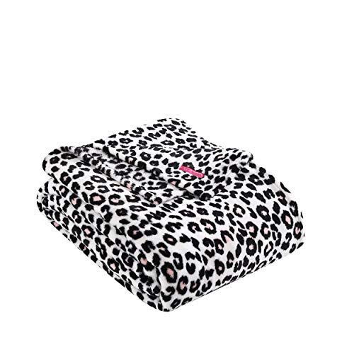 Image of Betsey Johnson - Blanket, Ultra-Soft Plush Bedding, Warm & Cozy, Oversized Room Essentials (Leopard, Queen)