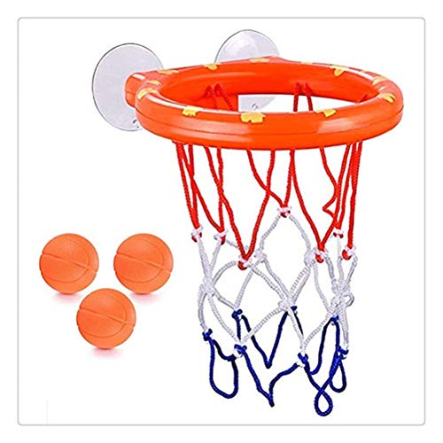 Badezimmer Kleinkind Junge Wasserspielzeug Badewanne Schießen Basketballkorb mit 3 Bällen Baby Bad Spielzeug Kinder im Freien Spielset