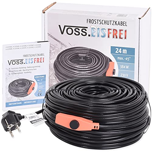 Voss 7180130 Frostschutz-Heizkabel 24m