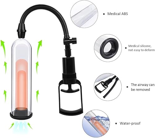 Miniatura 3 de Bombas de vacío para hombres Penisen bomba de herramienta de gran tamaño para Ed,Penisen extensores manga SUW0-3