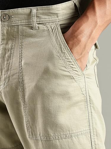 Image of Thomas Scott Men's Relaxed Fit Cotton Chino Trousers