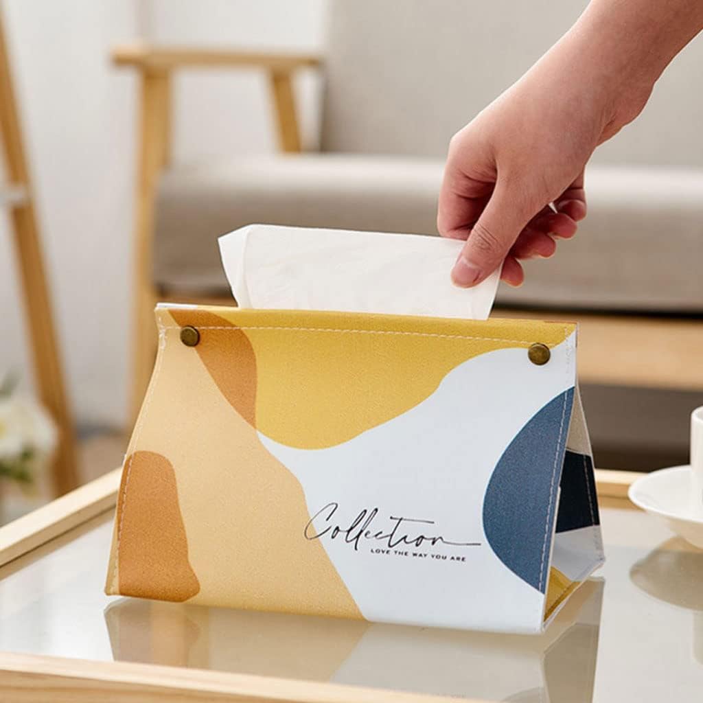 Stainless Steel Toilet Paper Holder，Recessed Toilet Paper Holder，Pretty Paper Towel Box Cover Desktop Leather Napkin Holder Drawer Dispenser Coffee Geometric Toilet Paper Stocker Bath Office Practical